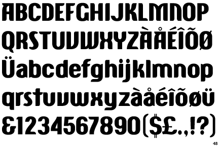 American Diner Font