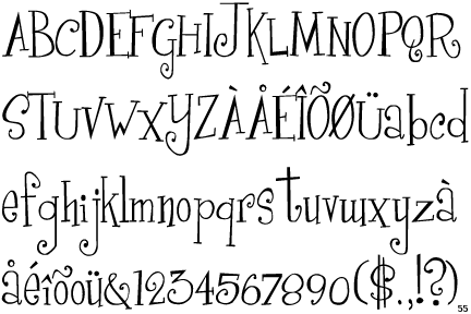 girl fonts