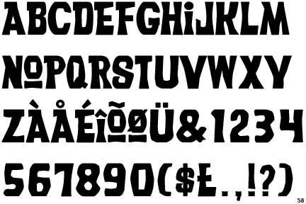 font asian