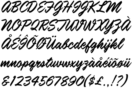 Martini Font