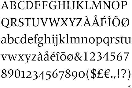 Meridien Font