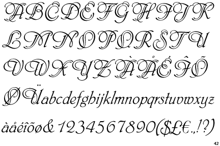 Linotype Phyllis Initials