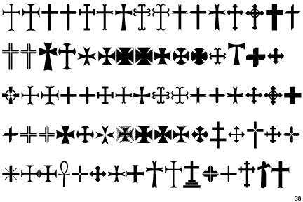 Information about the font Ironside Crosses and where to buy it