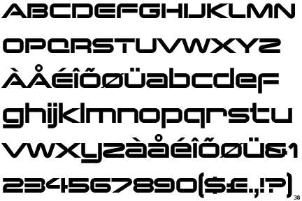 Information about the font Changeling Stencil and where to buy it
