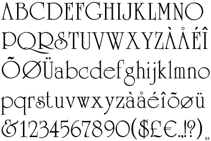 Information about the font Celtic and where to buy it