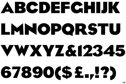 whitney condensed book font