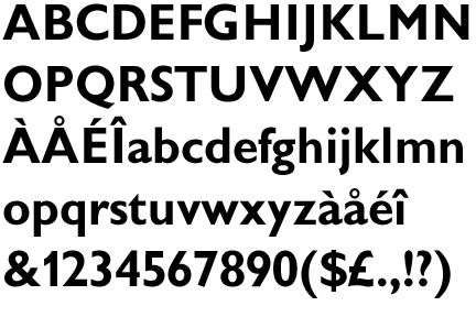 Gills Sans Font