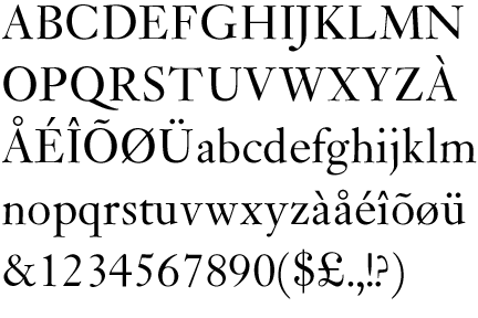 Monotype Janson