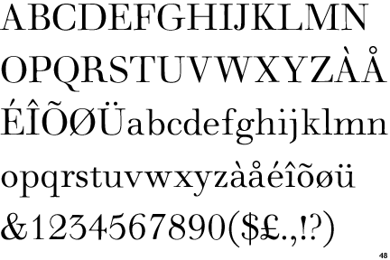 Monotype Walbaum