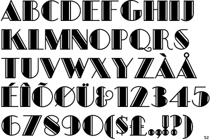 Broadway Lettering