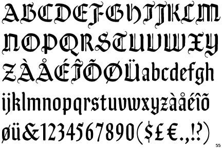 GOTICA FONTS gotica fonts: