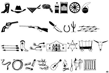 Cowboy Doodles