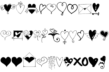Font Heart