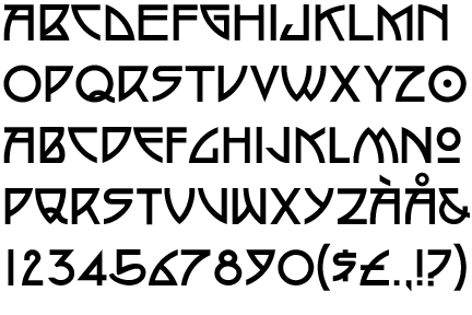 Identifont - P22 Arts and Crafts