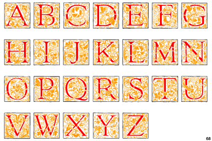 PF Goudy Initials Layers