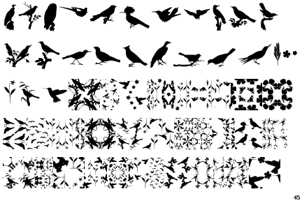 Bird Dingbats