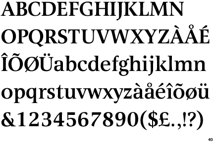 Alinea Serif Medium