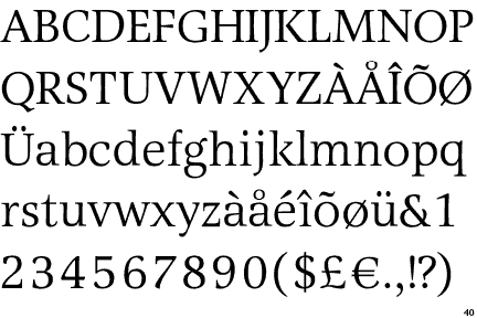 Alinea Serif