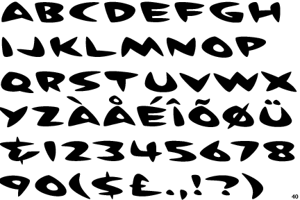 Martini Font