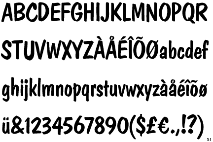 arab brushstroke font