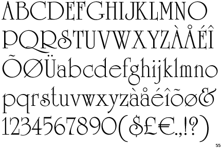 University Roman Fonts Download