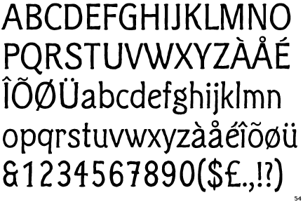 art nouveau font. A typeface with an Art-Nouveau