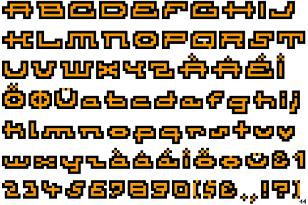 Atomic Font