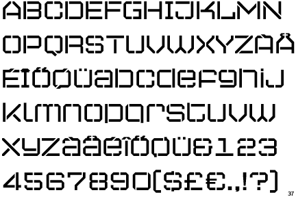 Rounded Super Duty Font