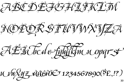 kings font