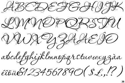 conflicting typeface examples