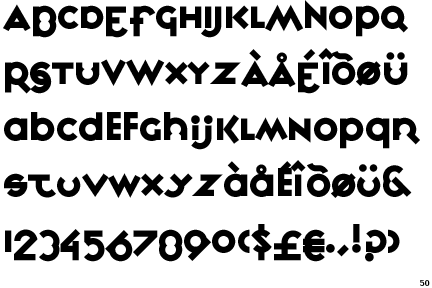 Cow Font