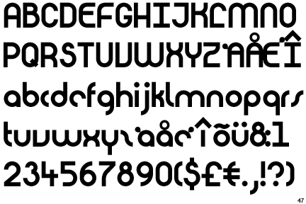 Identifont - Perles