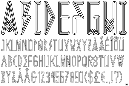 Fonts With Outline