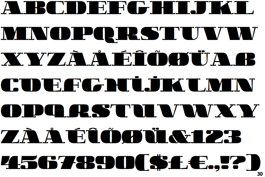 Boldesqo Serif 4F