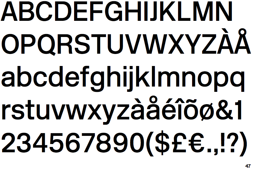 New Rail Alphabet Font