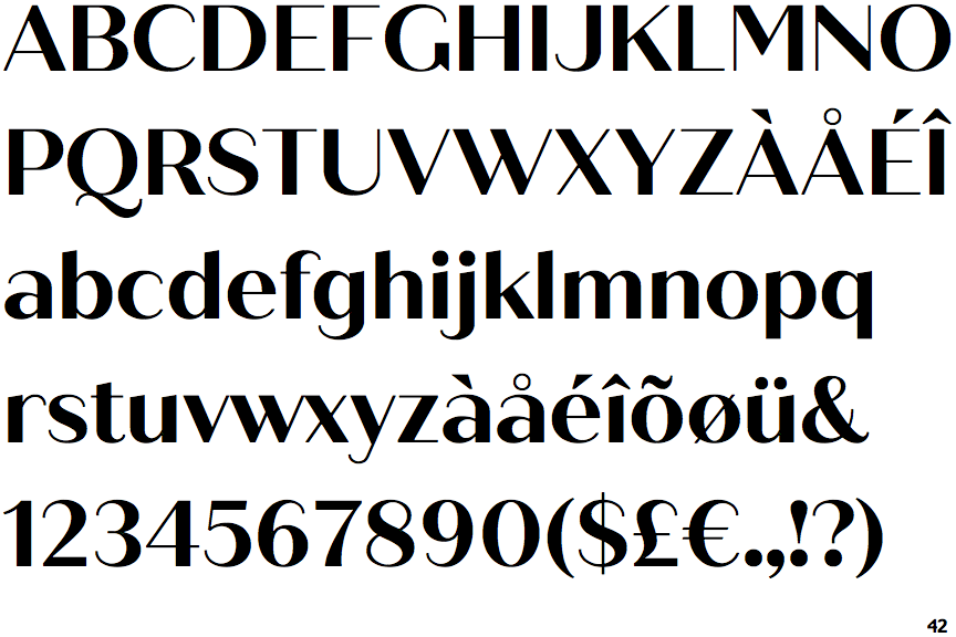 Identifont Quiche Sans Bold
