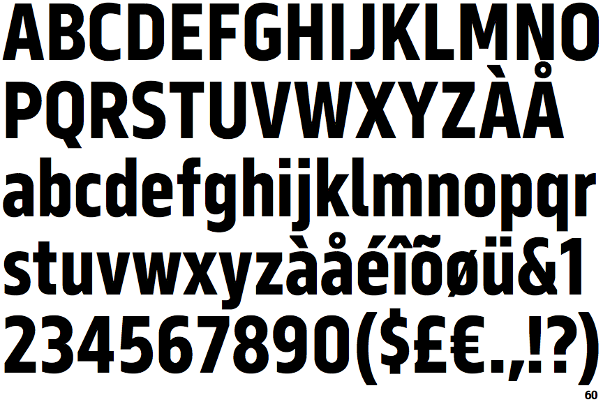 Serca Condensed Bold