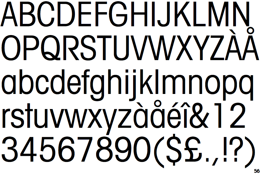 ITC Avant Garde Condensed