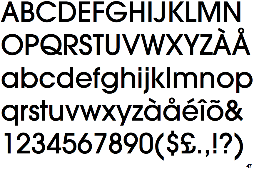 Avant garde medium font free