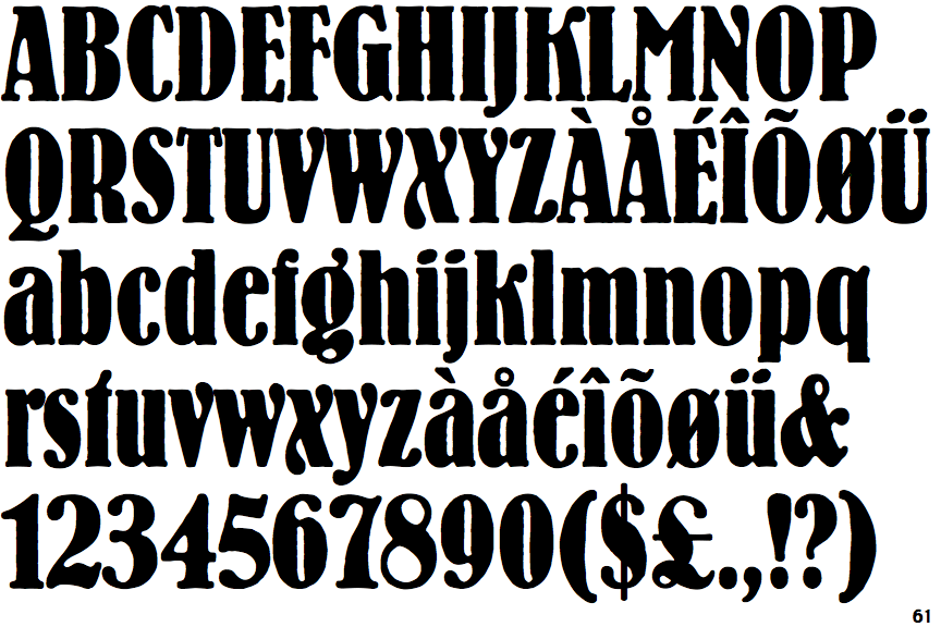 Bernhard Bold Condensed