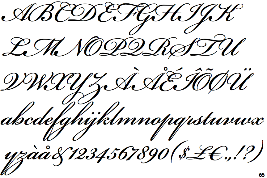 Bickham Script