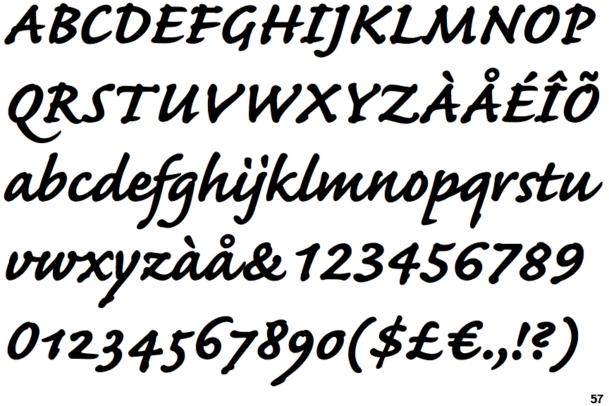 Caflisch Script Bold