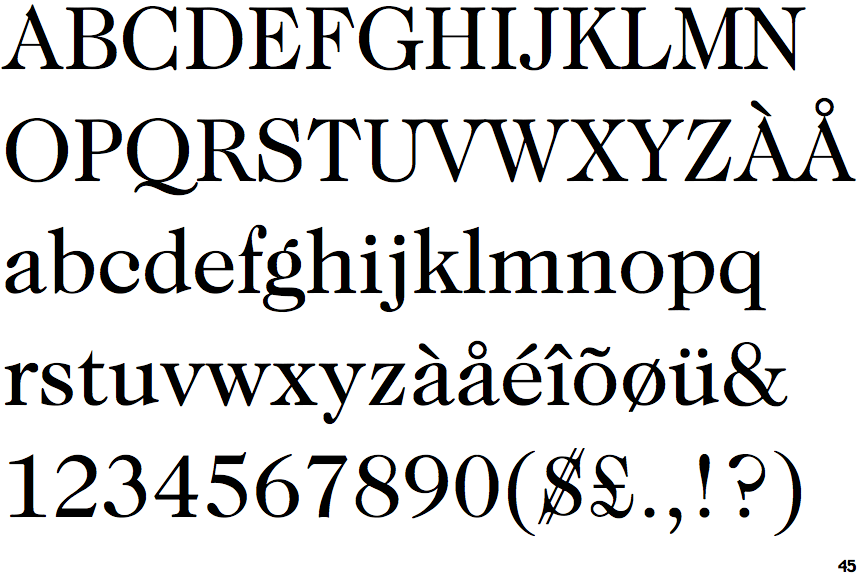 Caslon fonts free
