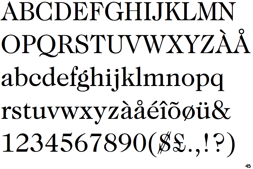 identifont-itc-caslon-224