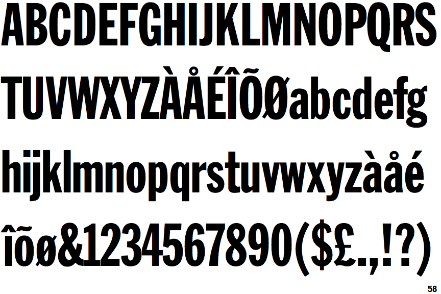 franklin gothic font free mac