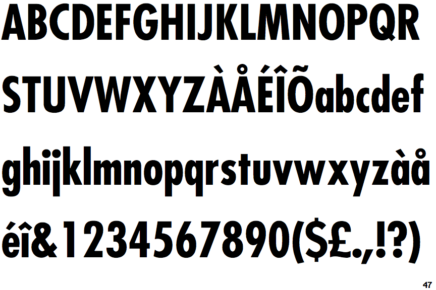 adobe fonts similar to arial black