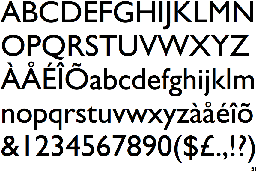 Gill Sans Mt Bold Font