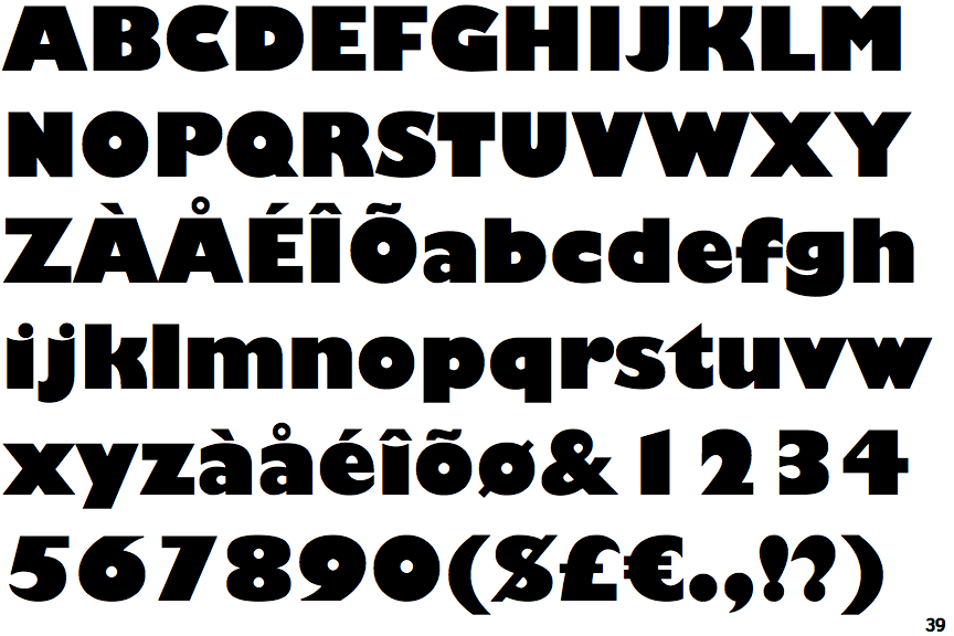 Gill Sans Ultra Bold