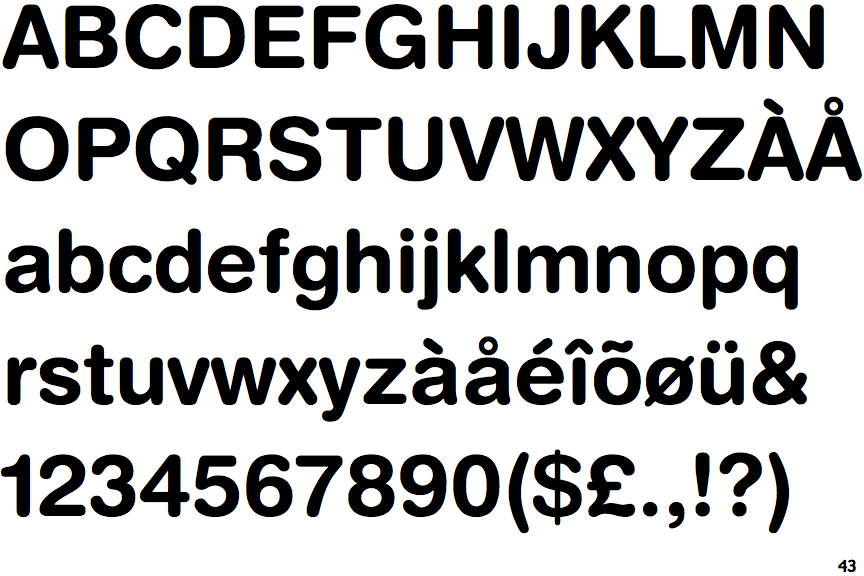 Helvetica Rounded Bold