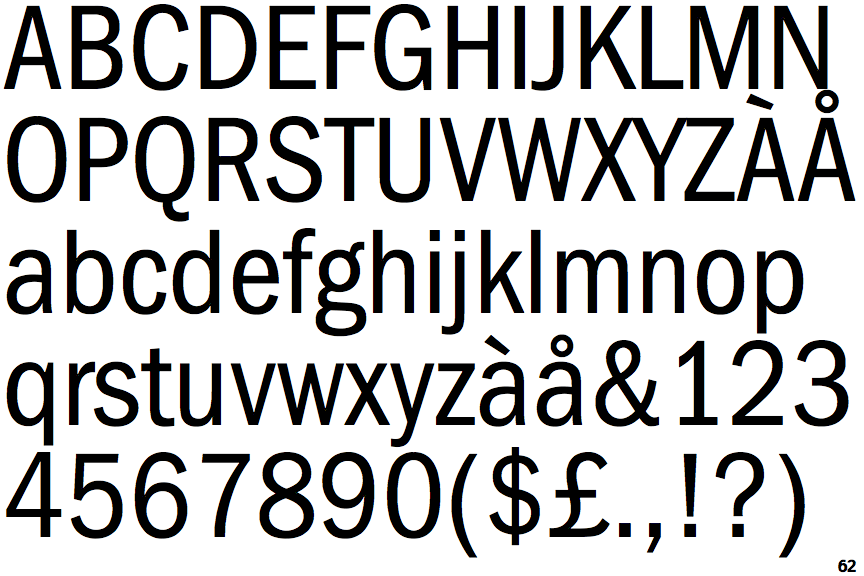 ITC Franklin Gothic Condensed